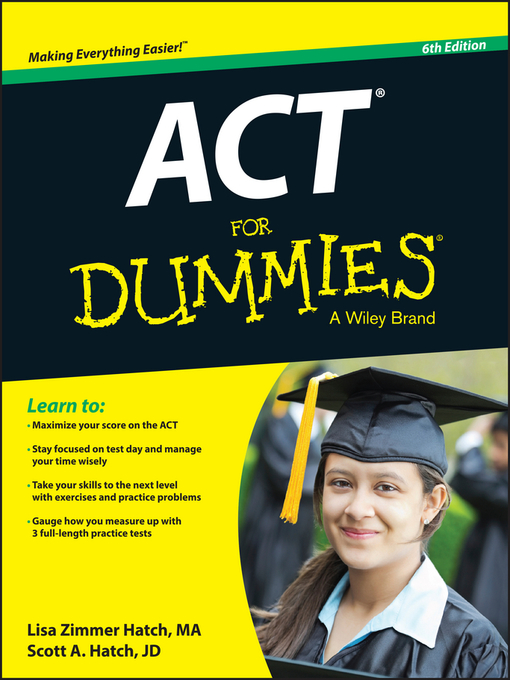 Title details for ACT For Dummies by Lisa Zimmer Hatch - Available